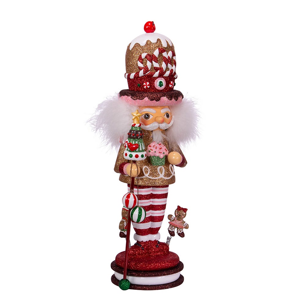 Hollywood Gingerbread King Nutcracker - 16.5 Inch
