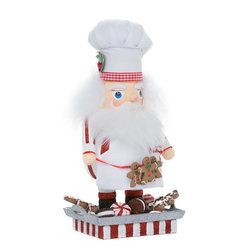 Hollywood Santa Gingerbread Chef Nutcracker