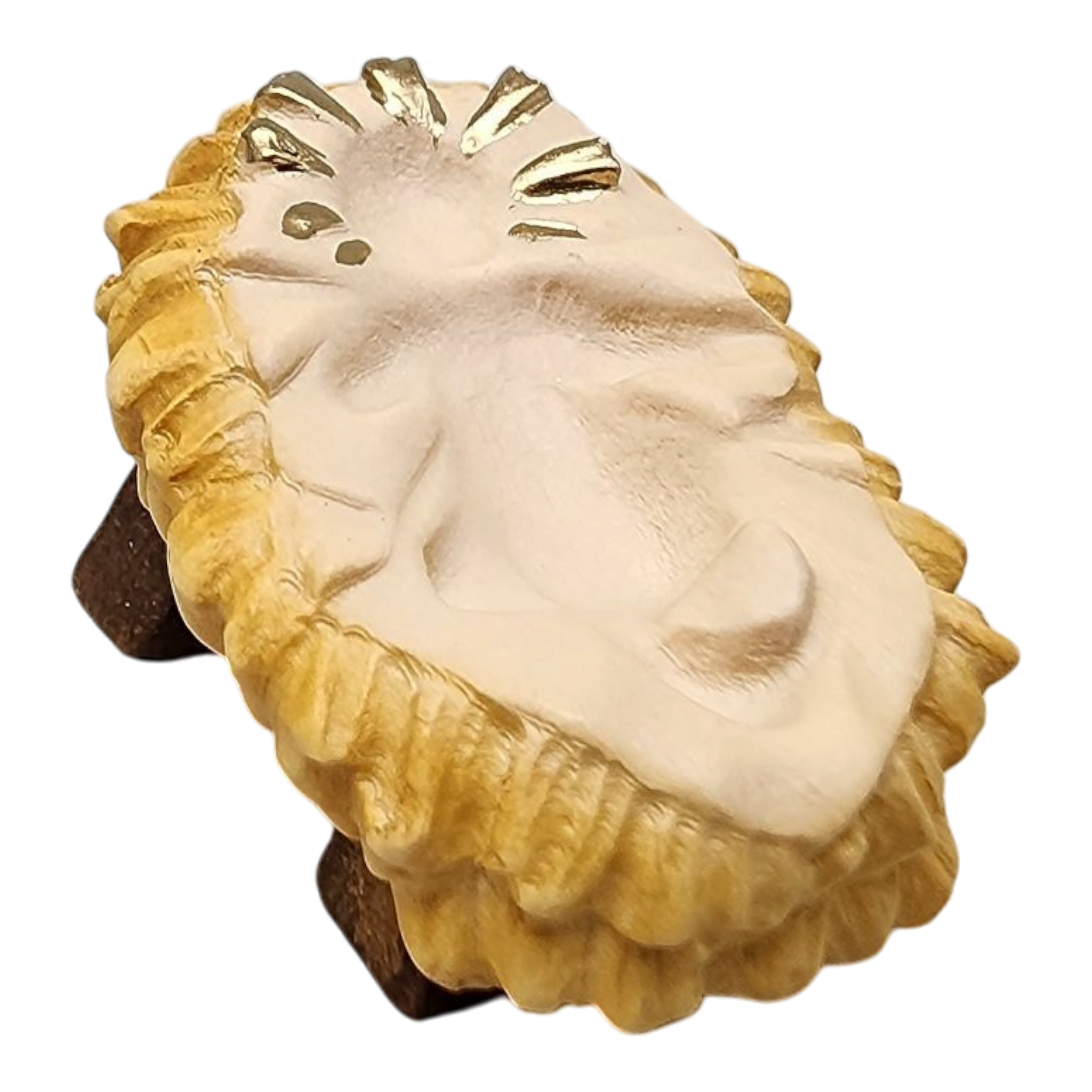 Holy Family - Hand Carved in Wood - 10cm (4 inch)