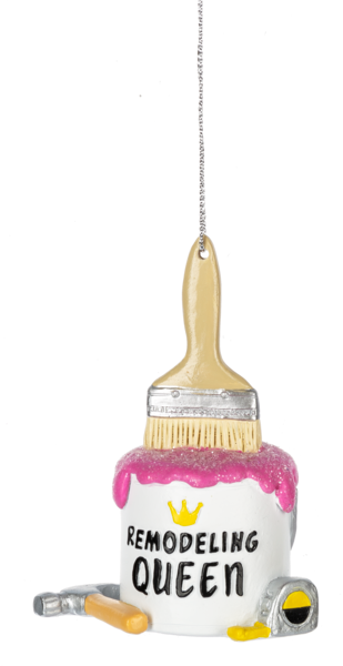 Home Remodeling Queen Ornament