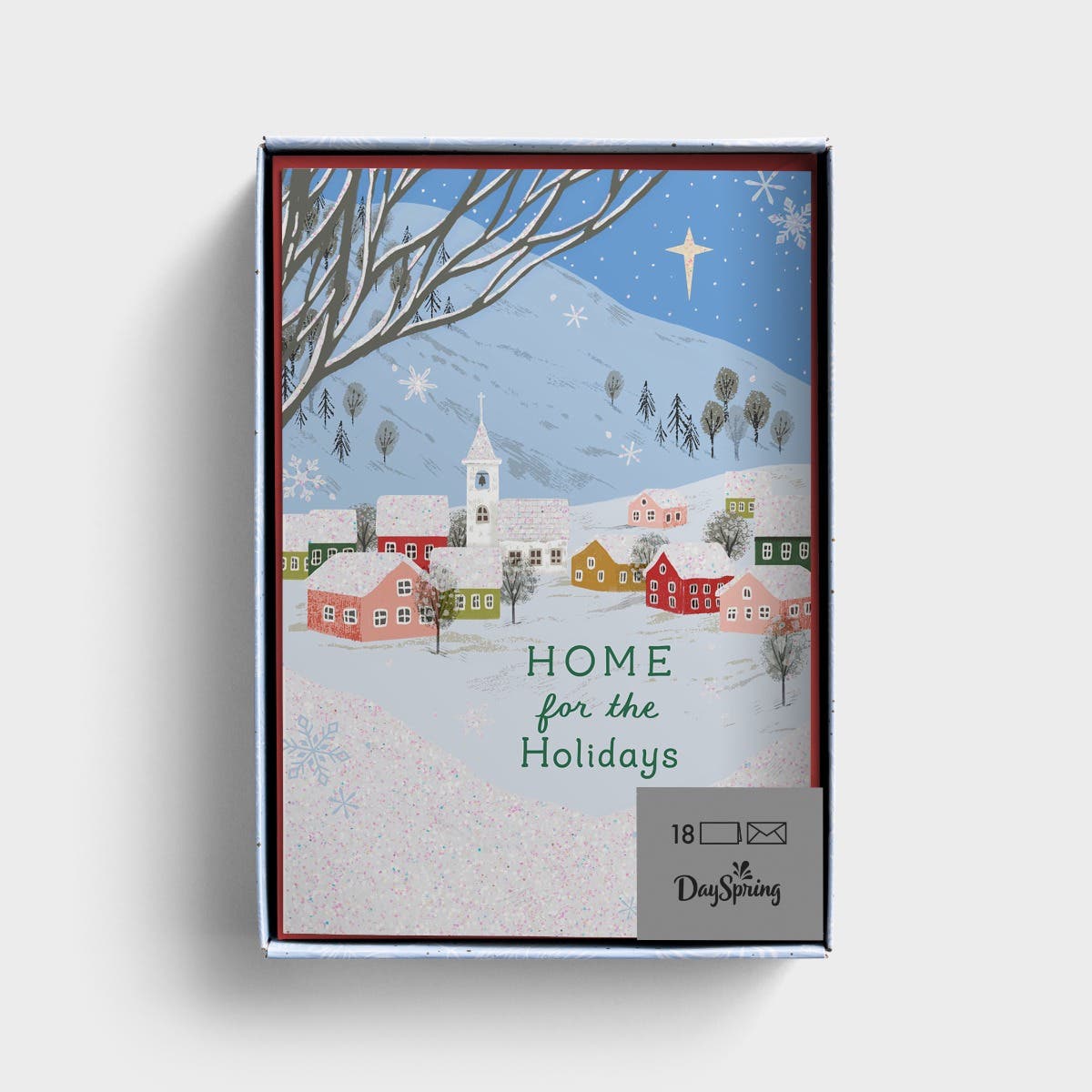Home for the Holidays - 18 Christmas Boxed Cards and Envelopes