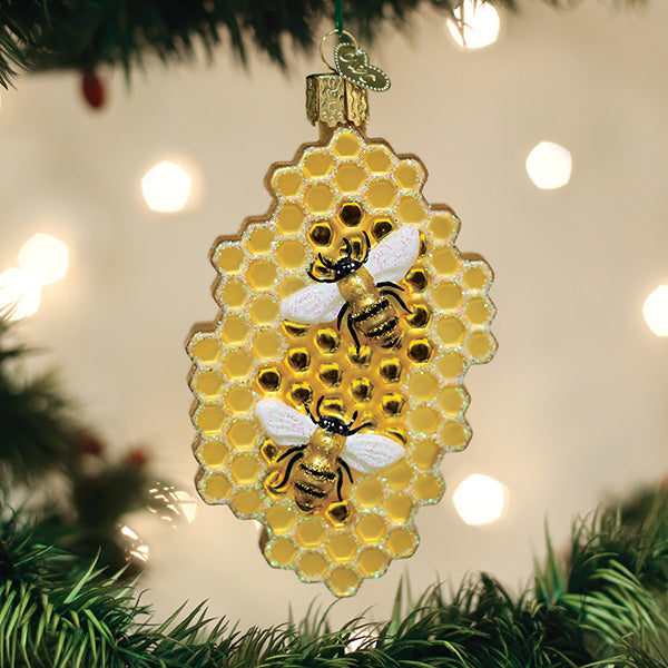Honeycomb Glass Ornament