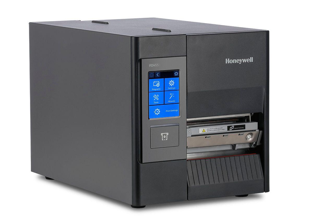 Honeywell PD45 Industrial, Retail, Healthcare, Manufacturing, Transportation & Logistic Thermal Transfer Printer - Monochrome - Label Print - Fast Ethernet - USB - USB Host - Serial PD4500C0010000200