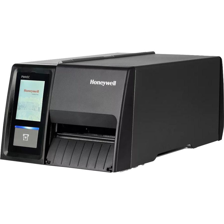 Honeywell PM45A Thermal Transfer Printer - Monochrome - Label Print - Ethernet - RFID - US