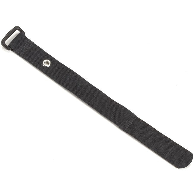 Hook And Loop Plus Cable Wrap - 1/2" X 9", Black, 10-Pack, Gsa, Taa