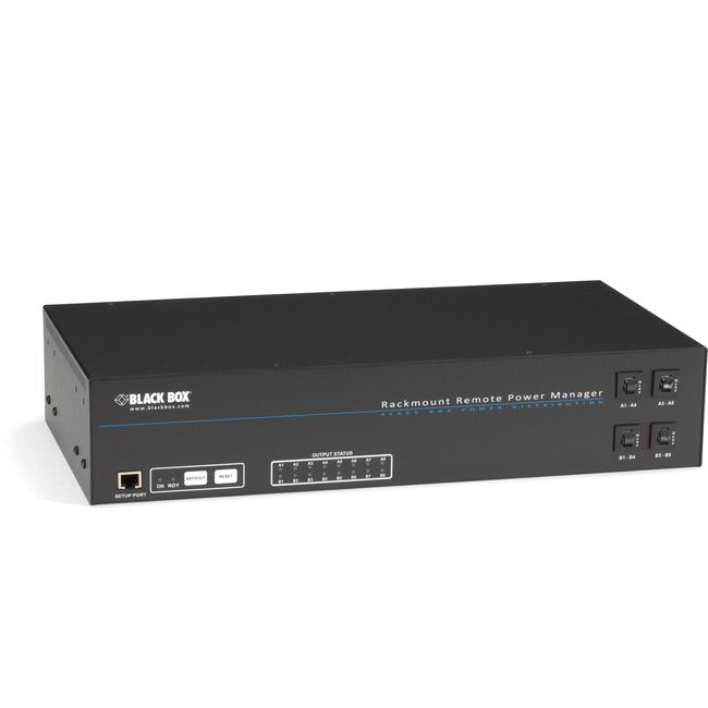 Horizontal Rackmount Remote Power Manager - 100-120-Vac, Dual-Circuit, 15-Amp, (