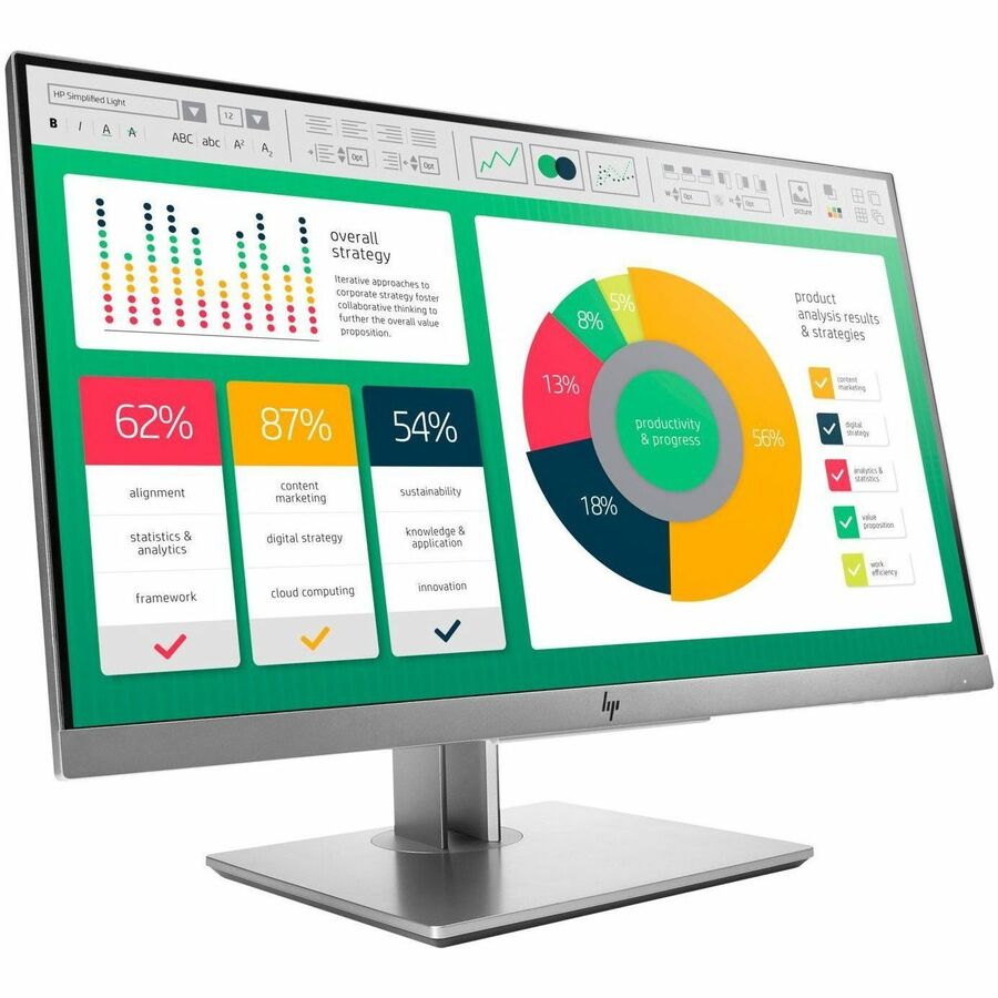 Hp Business E223 21.5" Full Hd Led Lcd Monitor - 16:9