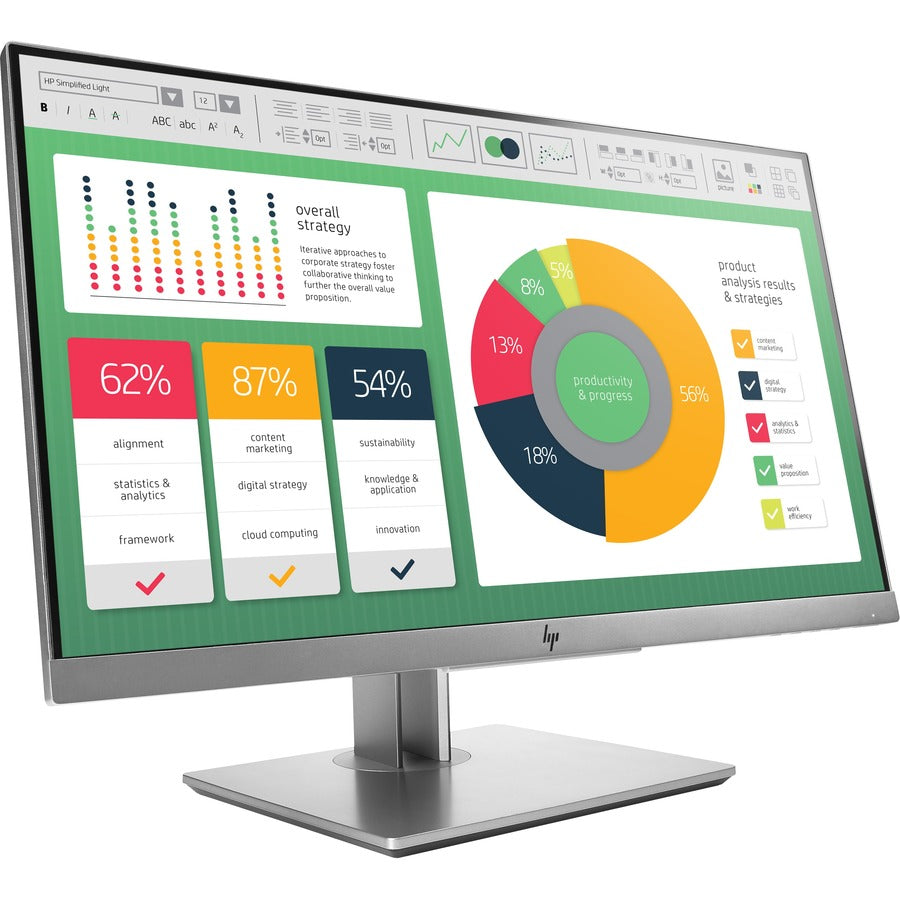 Hp Business E223 21.5" Full Hd Led Lcd Monitor - 16:9