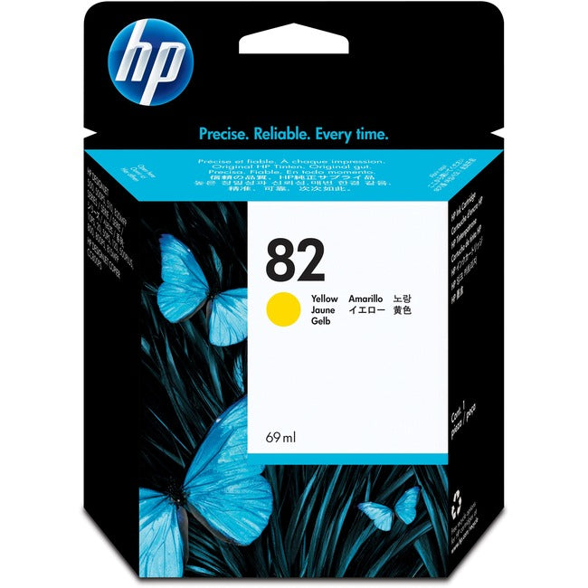 Hp No 82 Yellow Ink Cartridge