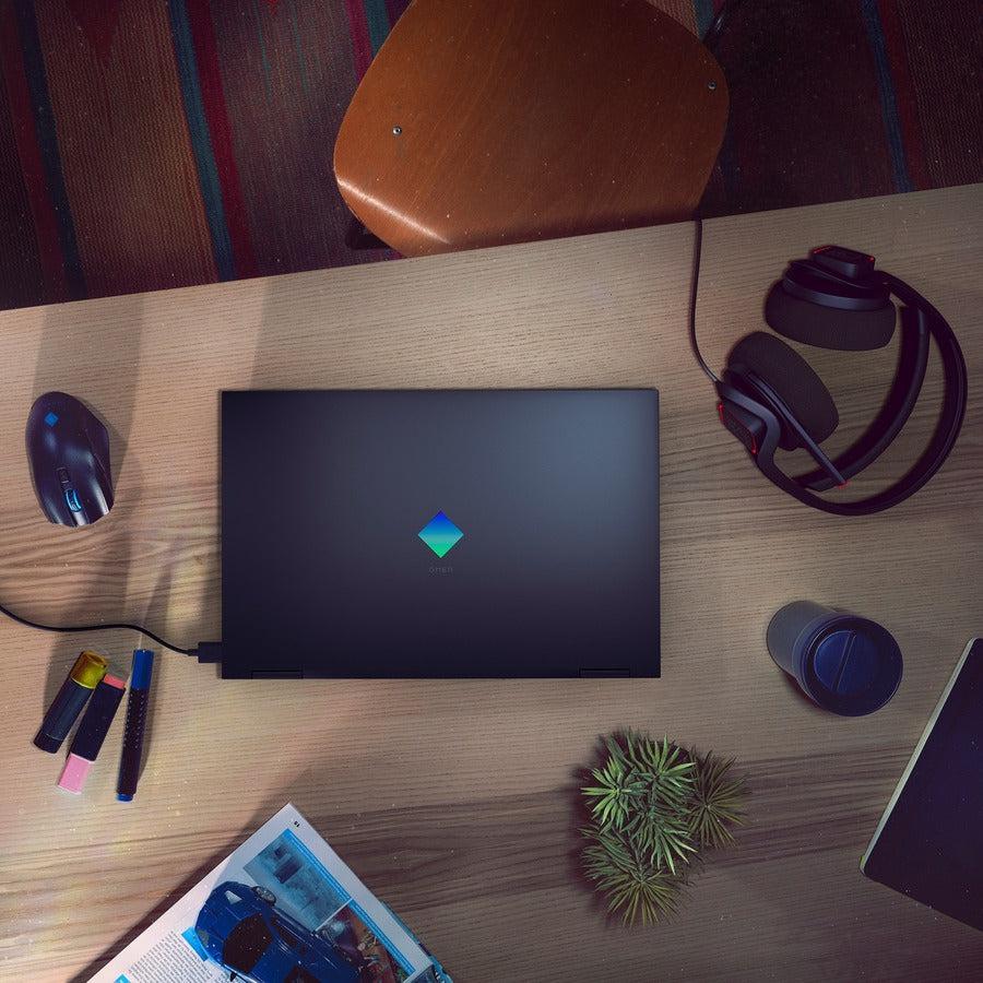 Hp Omen 17-Ck0000 17-Ck0010Nr 17.3" Gaming Notebook - Full Hd - 1920 X 1080 - Intel Core I7 11Th Gen I7-11800H Octa-Core (8 Core) - 16 Gb Total Ram - 512 Gb Ssd - Shadow Black, Shadow Black Aluminum - Refurbished