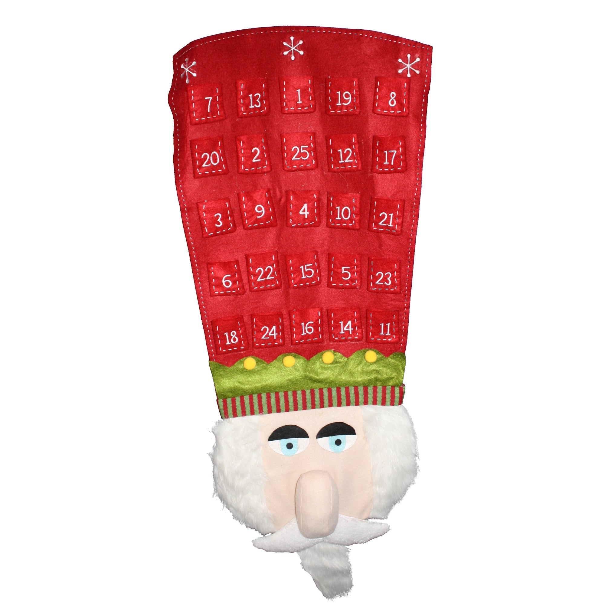 Huge Fabric Nutcracker Advent Calendar