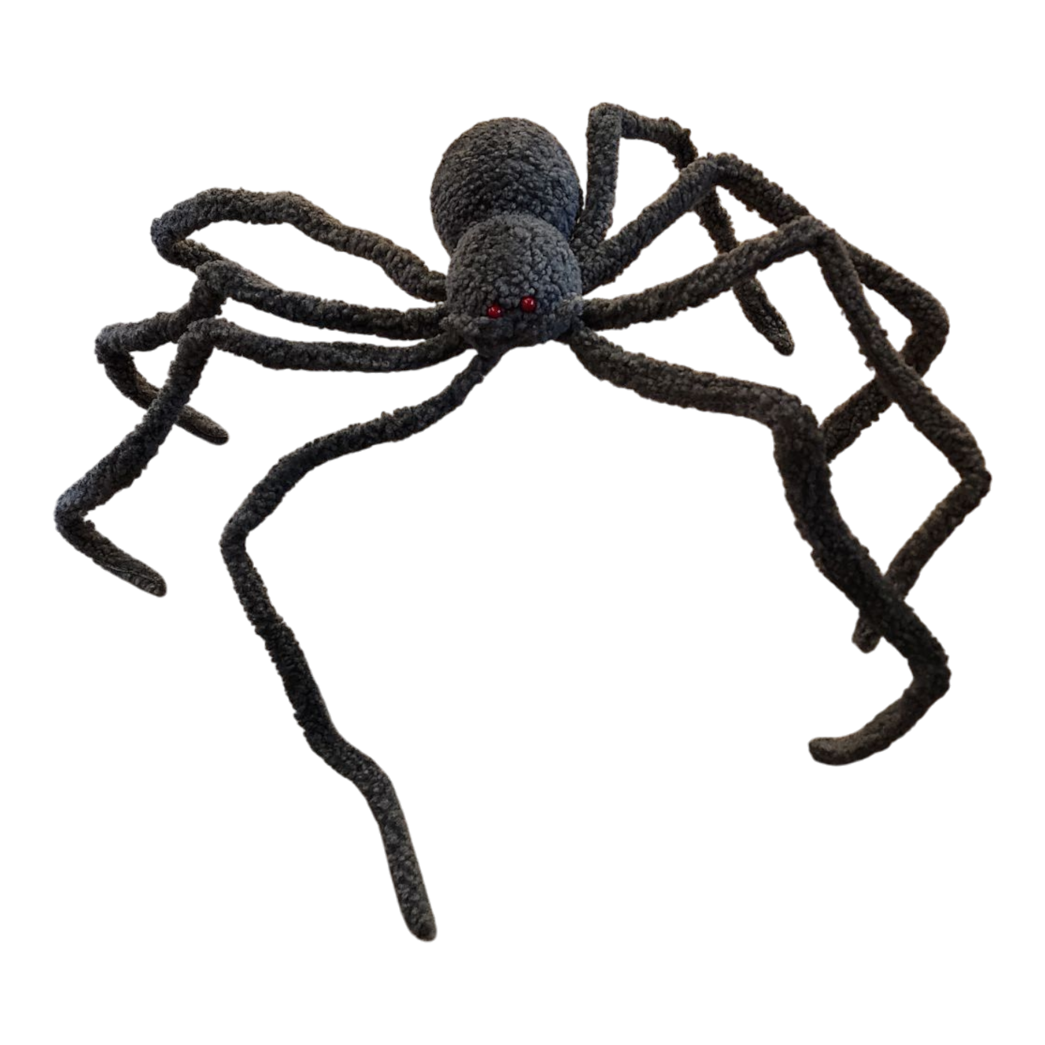 Huge Grey Fabric Spider - 47 Inches