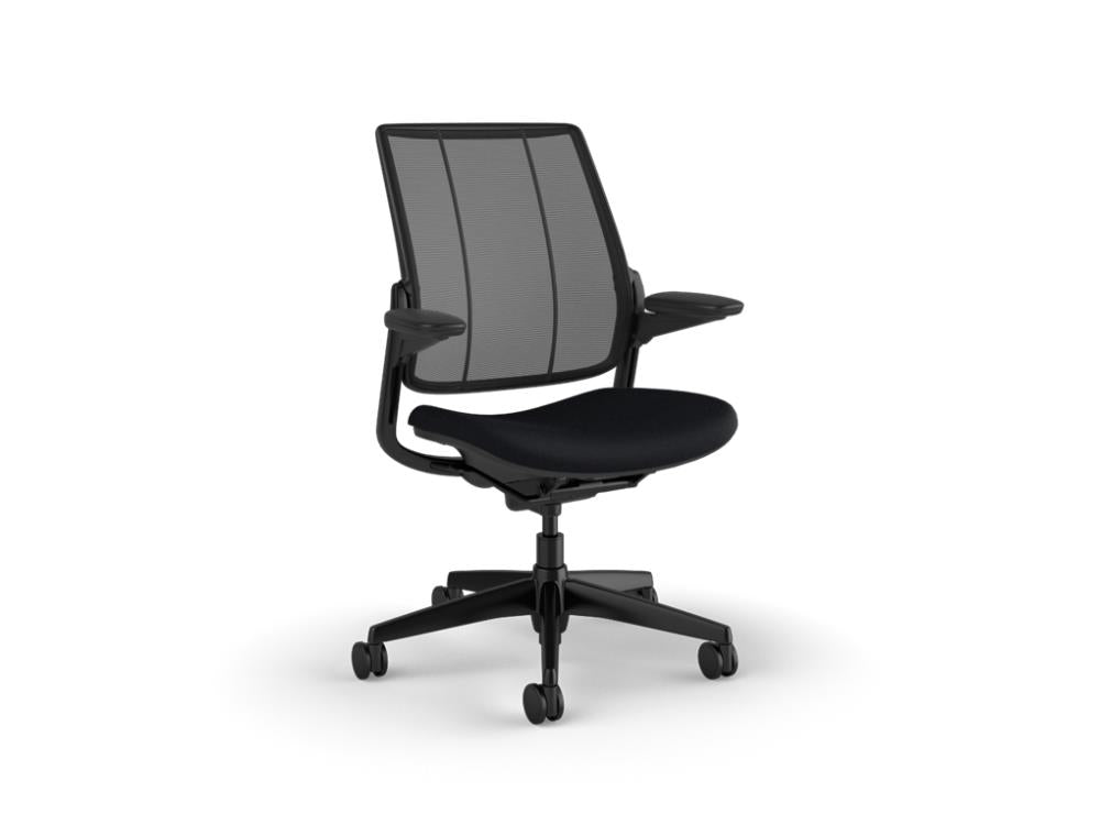 Humanscale Adjustable Duron Arms B M10 – Ergonomic Office Support Black Trim