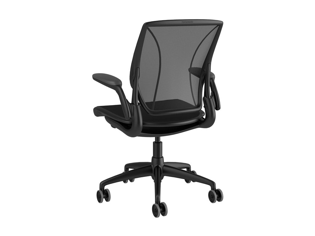 Humanscale Diffrient World - Chair - task - ergonomic - armrests - L-shaped - tilt - swivel W11BC12CF10SHNSC