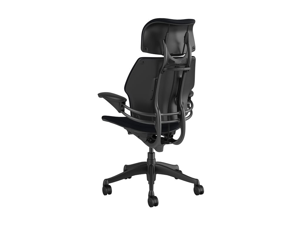 Humanscale Freedom - Chair - task - ergonomic - armrests - tilt - swivel - Corde 4 - black F211GCF10XFSHNSC