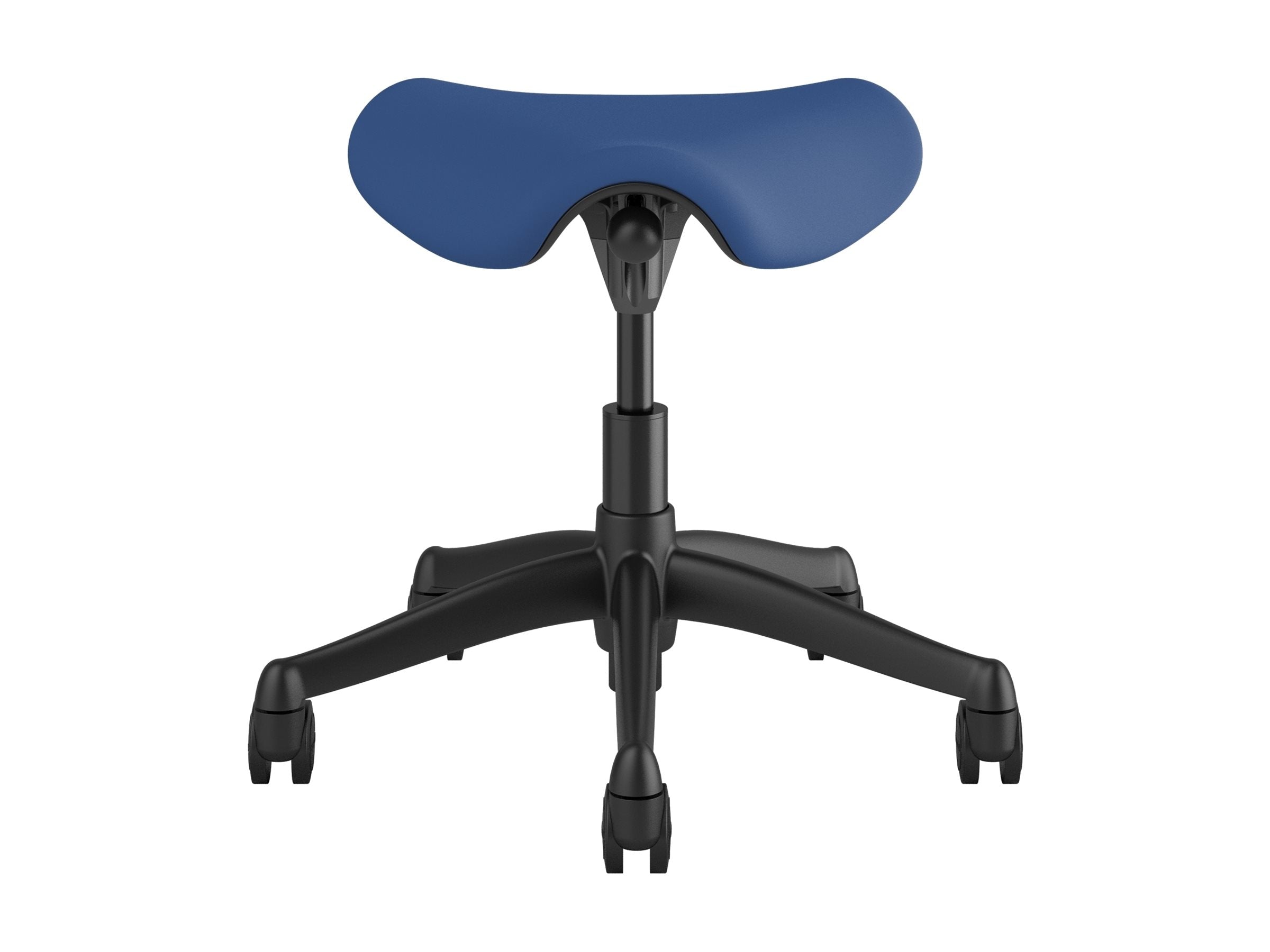 Humanscale Freedom Saddle/Pony - Stool - ergonomic - triangular - swivel F400GK608FSHNSC