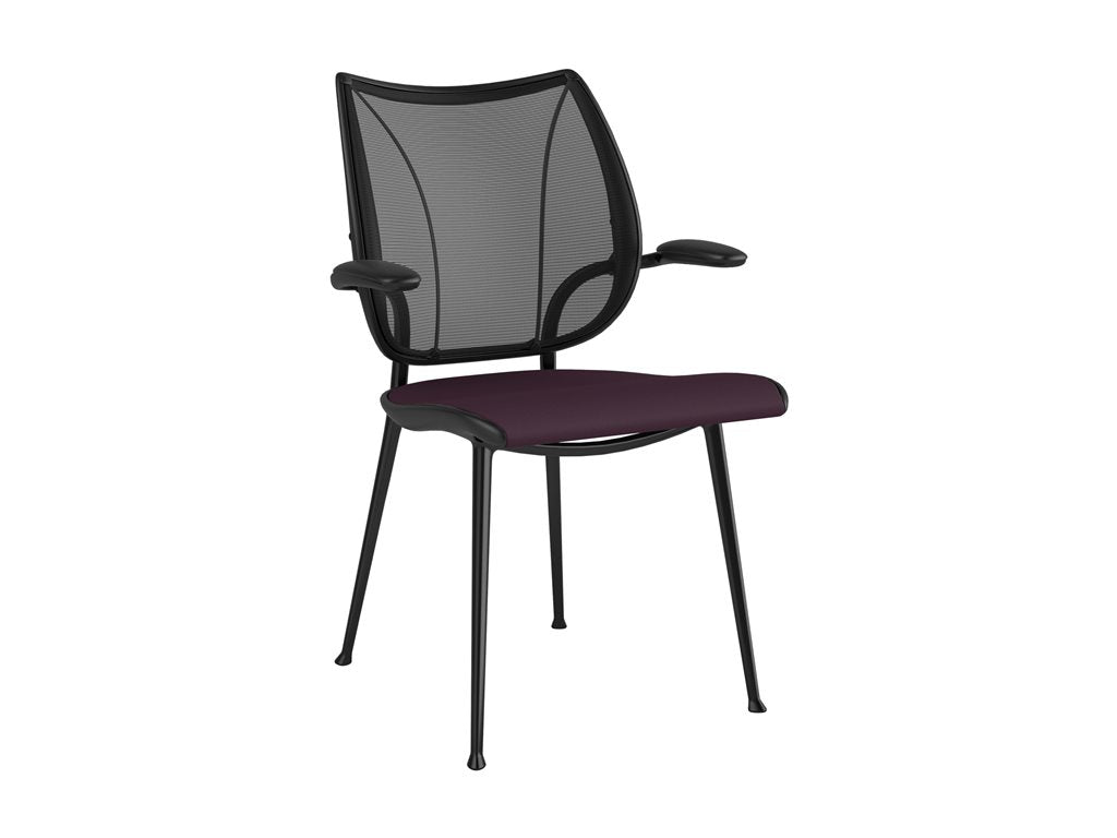 Humanscale Liberty Side - Chair - armrests - black L406BM10K603