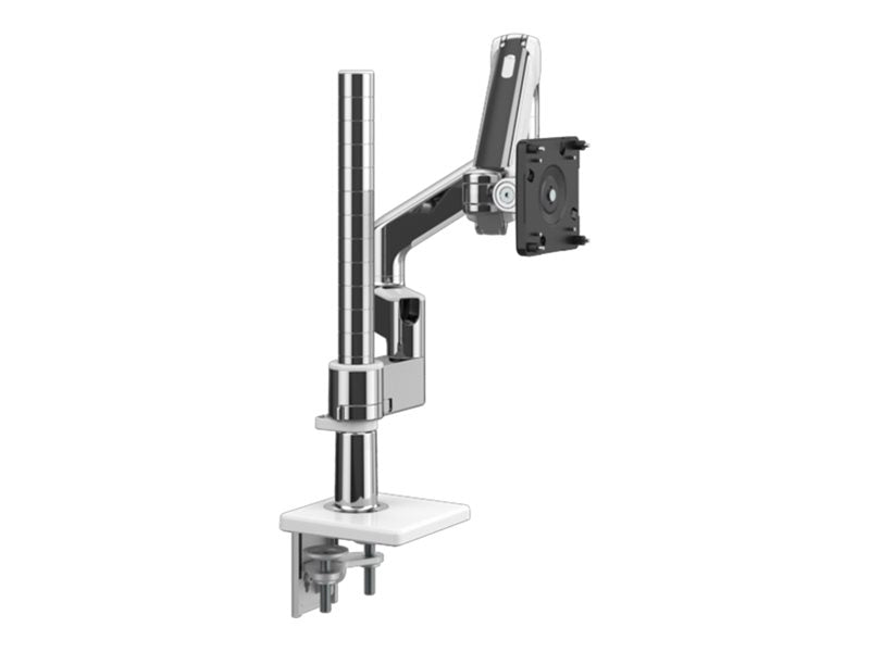 Humanscale M/FLEX M10 - Mounting kit (monitor arm) - for LCD display - steel, recycled aluminum - silver with gray trim - mounting X1NTNCDSMTB18