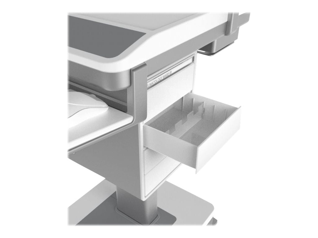 Humanscale MedLink - Kit 4 - mounting component (2 shelves, large drawer module, medium drawer module, 2 x drawer modules (small), MLDKIT4