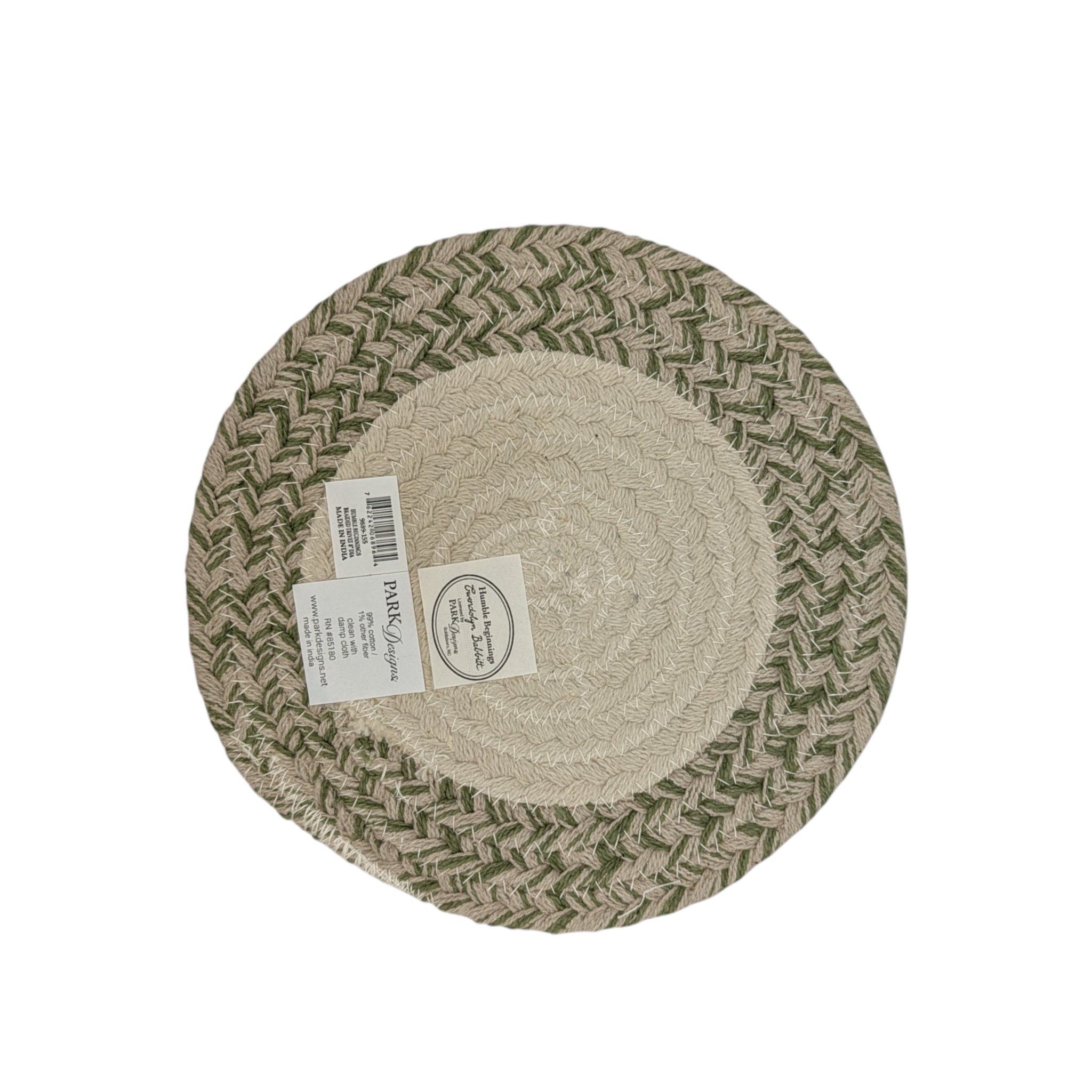 Humble Beginnings Printed Braided Trivet