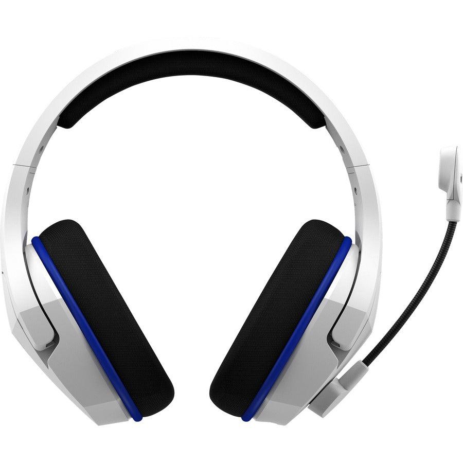 HyperX Cloud Stinger Core - Wireless Gaming Headset (White-Blue) - PS5-PS4
