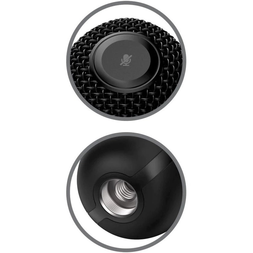 HyperX SoloCast Wired Condenser Microphone - Black