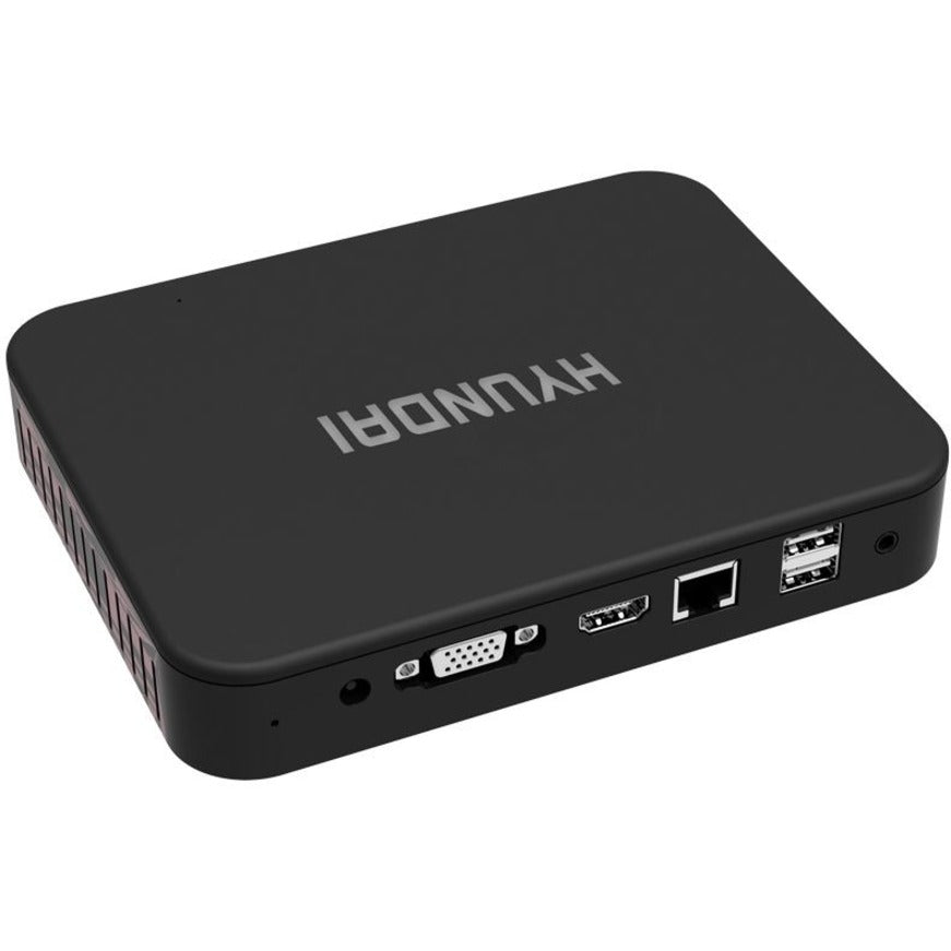 Hyundai Mini PC, Windows 11 Home, Intel N4020, 4GB RAM, 128GB Storage, Supports 2.5 SATA & M.2 SSD Slot HTN4020MPC02