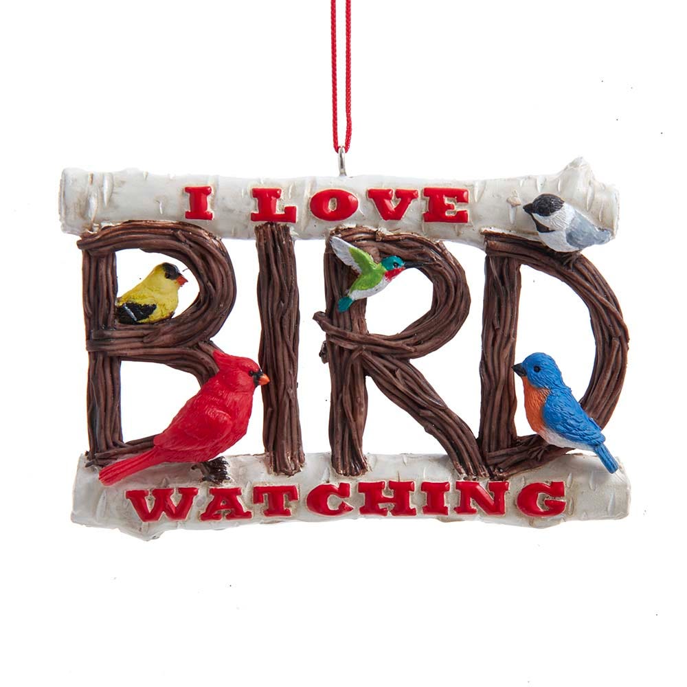 I Love Bird Watching - Ornament