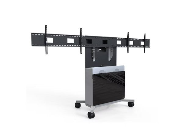 ICART ELT-2100L Mobile AV Cart for Dual 82″ Displays