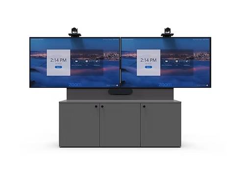 ICART iCartTX 3-Bay Credenza Dual Displays