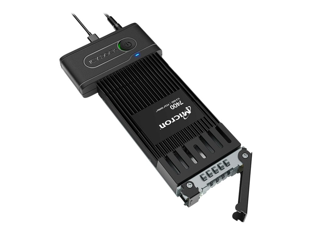 ICY DOCK EZ-Adapter Ex MB931U-1VB R1 - Storage controller - 2.5 - U.2 NVMe - USB-C 3.2 (Gen 2)