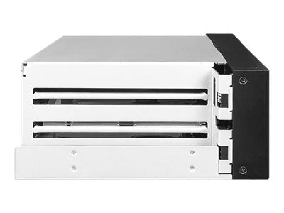 ICY DOCK FatCage MB901SPR-B - Internal RAID enclosure - 2.5 / 3.5" shared - SATA 6Gb/s - RAID 1 - SATA 6Gb/s - black
