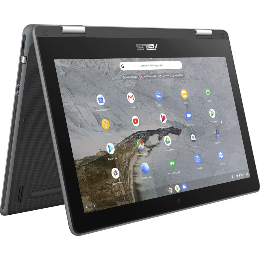 IMSourcing Chromebook Flip C214 C214MA-YB02T-S 11.6" Touchscreen Chromebook - HD - 1366 x 768 - Intel Celeron N4020 Dual-core (2 Core) 1.10 GHz - 4 GB Total RAM - 32 GB Flash Memory - Dark Gray