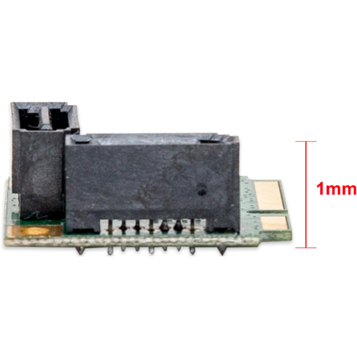 IO Crest Half Height 2 Port SATA III RAID Mini PCI-e 2.0 Card SI-MPE40095