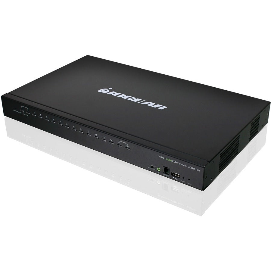 IOGEAR 16-Port USB HDMI KVMP Switch with USB Cable Sets GCS1816HKITU