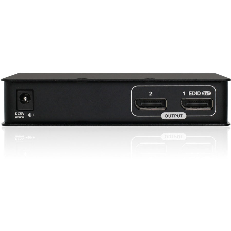 IOGEAR 2-Port DisplayPort 1.2 Cinema 4K Splitter & Multi-Monitor MST Hub w/Cables Kit GDPSP2KIT
