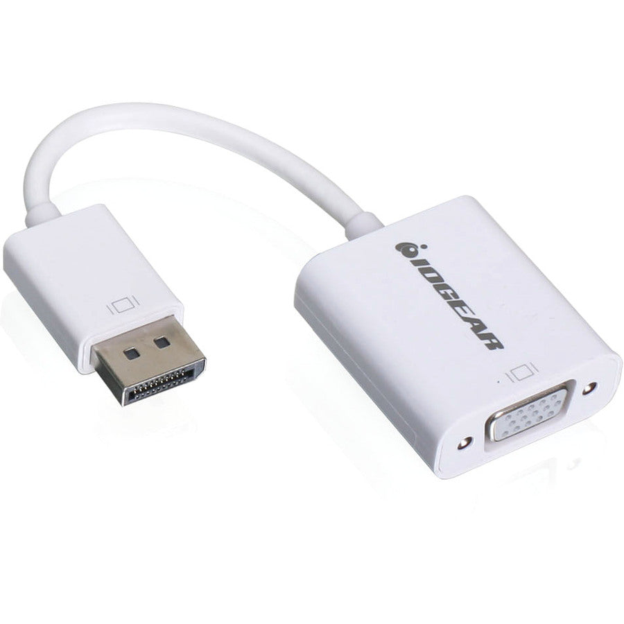 IOGEAR 2-Port USB VGA Cable KVM with DisplayPort Adapters GCS72DPKIT