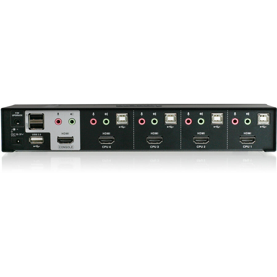 IOGEAR 4-Port HDMI and Mini DisplayPort KVMP Kit GCS1794MDPKIT