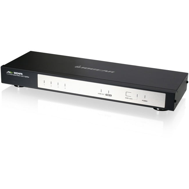 IOGEAR 4/8-Port HD Audio/Video Cat 5e/6 Splitter GHSP8214E