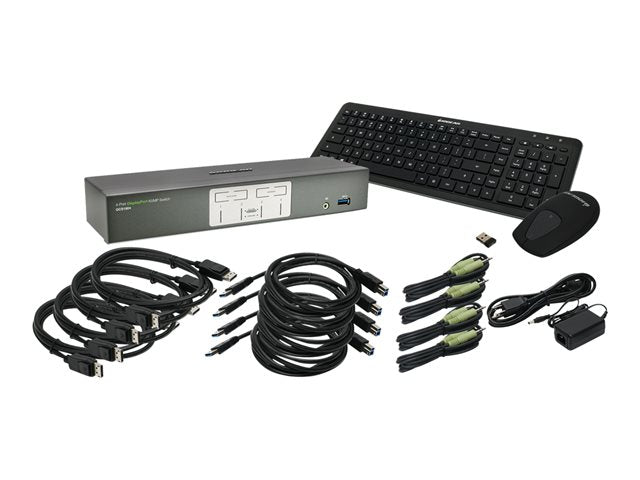 IOGEAR GCS1904 4-Port DisplayPort KVMP Switch