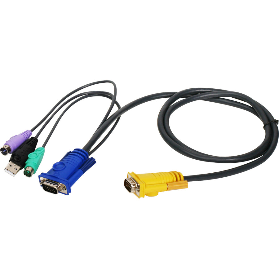 IOGEAR PS/2-USB KVM Cable - 10ft G2L5303UP