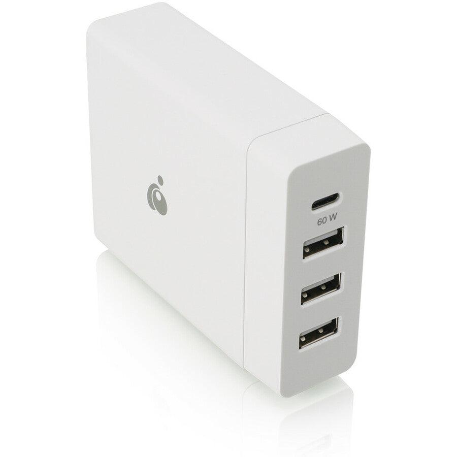 IOGEAR USB-C 72W 4-port Charger