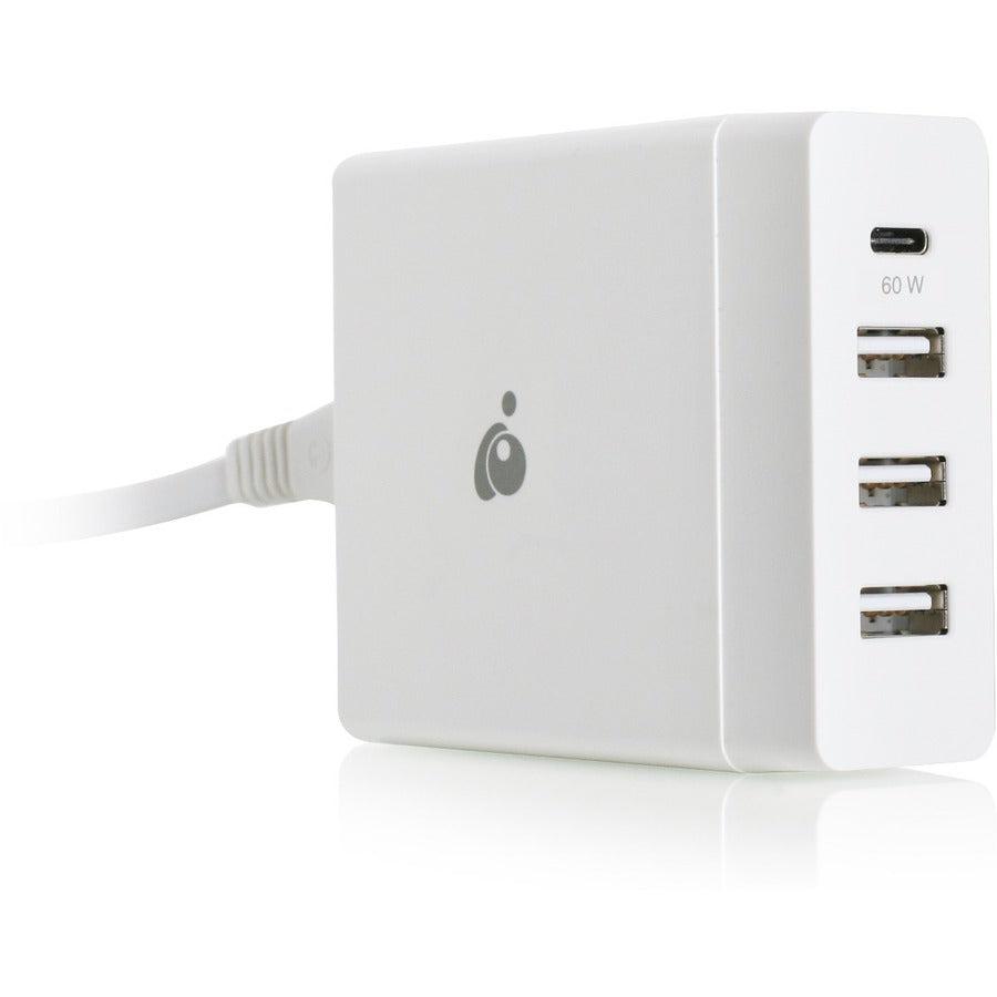 IOGEAR USB-C 72W 4-port Charger