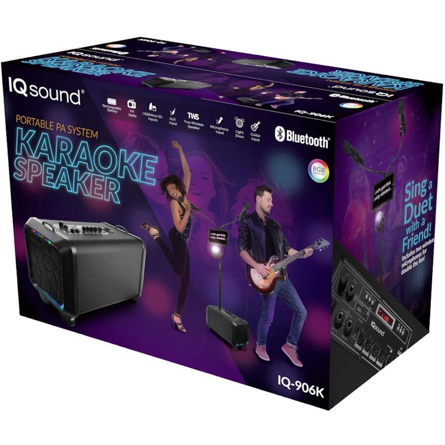 IQ Sound IQ-906K Portable Bluetooth Speaker System - 50 W RMS