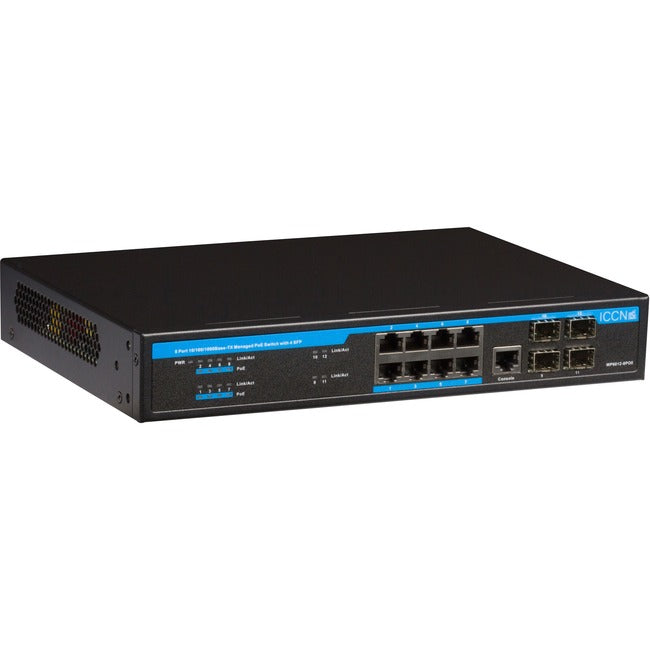 Iccn Ethernet Switch Wp6012-8Poe-Iccn