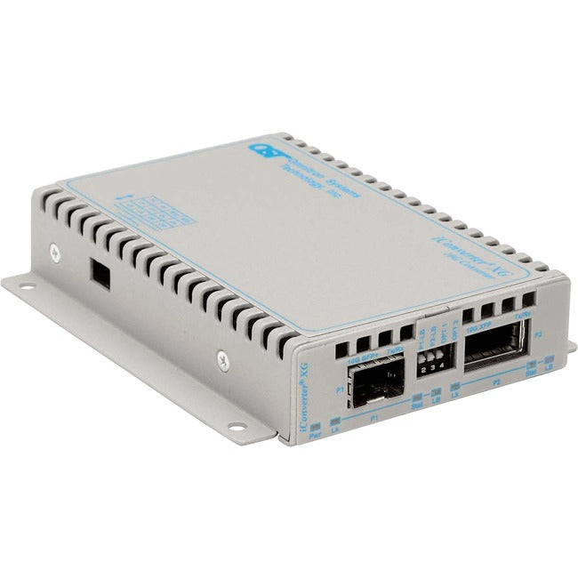 iConverter 10 Gigabit Ethernet Fiber Media Converter SFP+ to XFP 10Gbps 8599-01-D