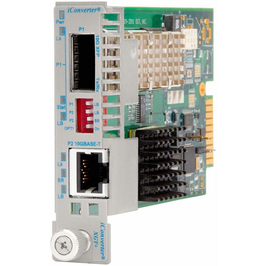 Iconverter 10 Gigabit Ethernet Fiber Media Converter Xfp To Rj-45 10Gbps Module