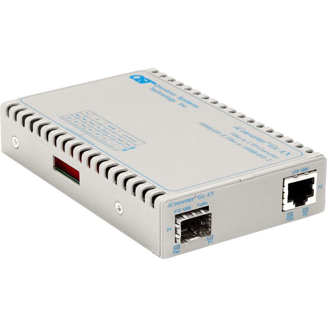 iConverter 1000Mbps Gigabit Ethernet Fiber Media Converter RJ45 SFP 8519N-0-A