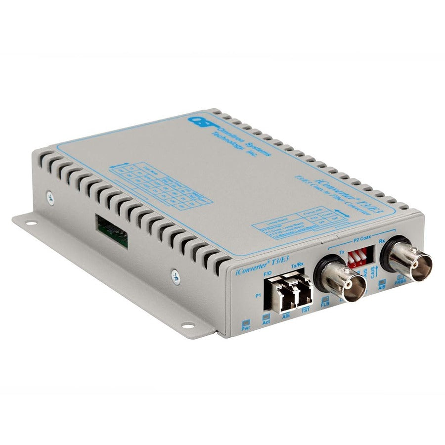 Iconverter T3/E3 Fiber Media Converter Coaxial Lc Single-Mode 30Km Wide Temp