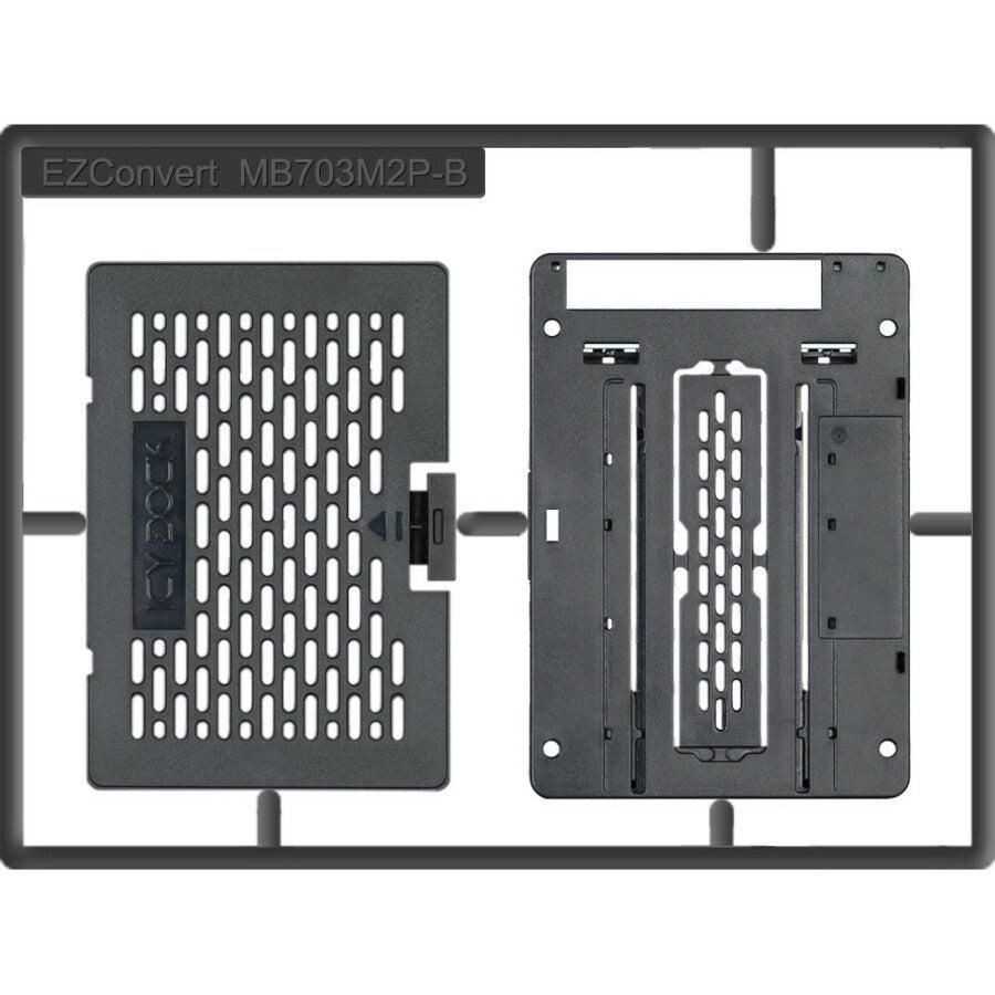 Icy Dock Ezconvert Mb703M2P-B M.2 Sata Ssd To 2.5 Inch Sata Ssd Converter Adapter
